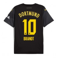 Camiseta Borussia Dortmund Julian Brandt #10 Visitante Equipación 2024-25 manga corta